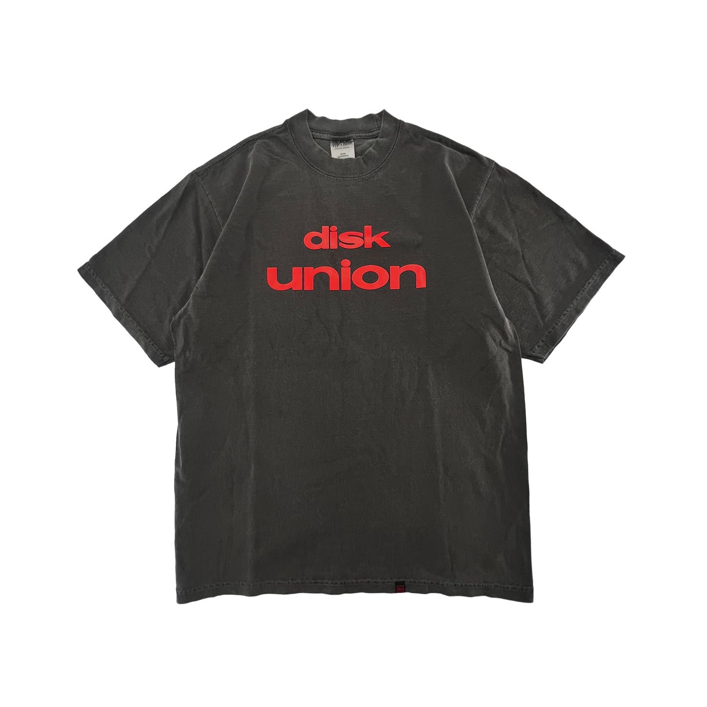 diskunion Tee Garment Dyed (Black)