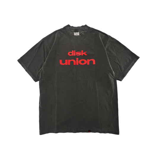 diskunion Tee Garment Dyed (Black)