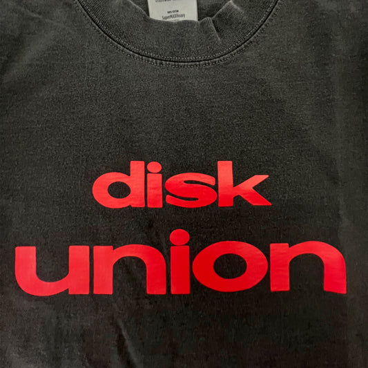 diskunion Tee Garment Dyed (Black)